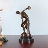 Statue Grecque<br>Le Discobole de Bronze