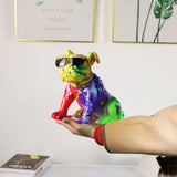 Statue Bouledogue<br>Les Lunette